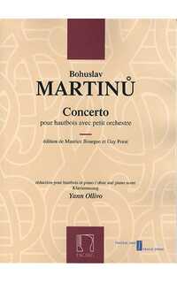 martinu b. - concierto oboe - nueva edición