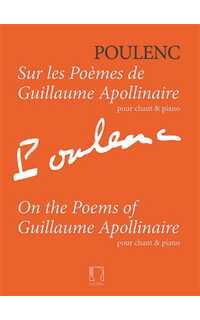 poulenc f. - poemas de guillaume apollinaire