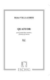 villa lobos h. - cuarteto (pt) fl/ob/cl/fg -
