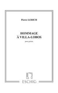 lerich p. - homenaje a villa lobos - guitarra-