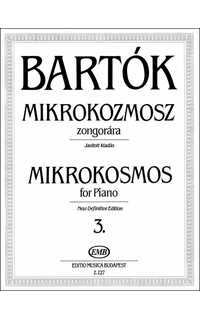 bartok b. - mikrokosmos piano 3