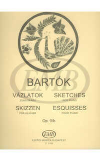 bartok b. - bocetos (esquisses) - op.9b