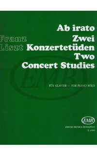 liszt f. - estudios concierto (2) y ab irato y morceau de salon