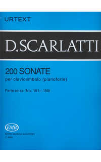 scarlatti d. - sonatas v.3 (101-150) (200) urtext -