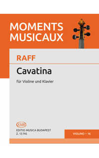 raff j. - cavatina - (violin o cello y piano )