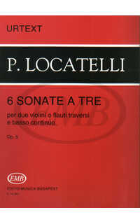 locatelli p.a. - sonata a 3 urtext (6) - op.5