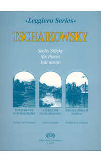 tchaikovsky p.i. - piezas (6) (sc+pt) -