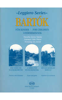 bartok b. - pequeñas piezas (14) (sc+pt) -