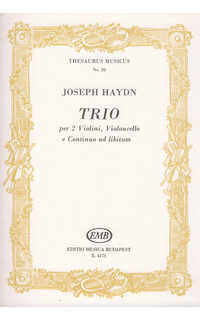 haydn j. - trio (sc+pt) 2v/vc -