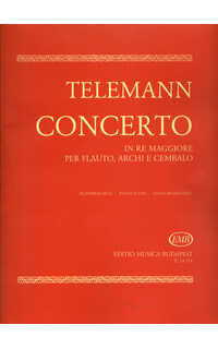 telemann g.p. - concierto re m -
