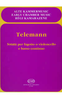 telemann g.p. - sonata mib m -