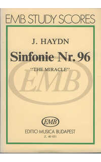 haydn j. - sinfonia nº96 re m el milagro -(bolsillo)