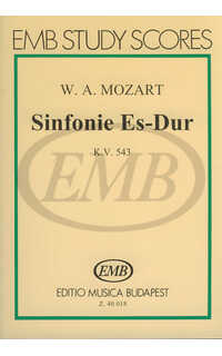 mozart w.a. - sinfonia nº39 mib m - kv.543 (bolsillo)