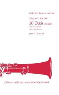 lancelot j. - duos clasicos faciles y progresivos (20) (cl) -