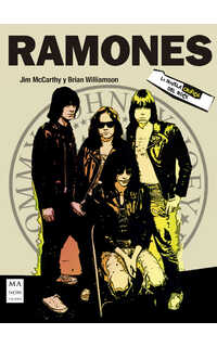 jim mccarthy y brian williamson - ramones (novela gráfica del rock)