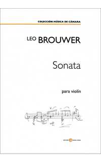 brouwer l. - sonata violin solo