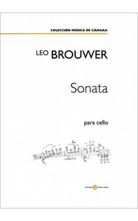 brouwer l. - sonata violonchelo solo