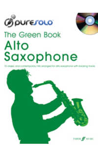 album - pure solo - the green book saxo alto +cd