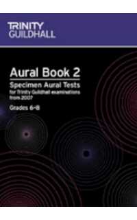 specimen aural tests book 2 grade 6-8 +2cds