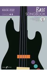 varios - the faber graded rock&pop series bass songbook - 4-5