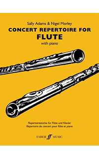 album - concert repertoire para flauta