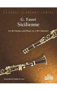 faure g. - siciliana - op.78 (cl o 2cl y piano)