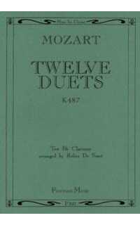 mozart w.a. - duos faciles (12) - kv.487