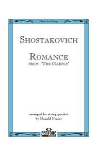 shostakovich d. - romance de el tabano (dagfly) - op.97 partitura y partes
