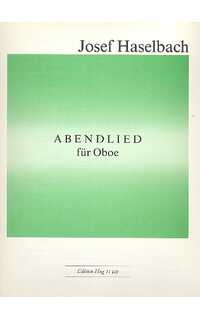 haselbach j. - abendlied - oboe solo