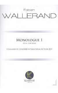 wallerand f. - monologue i - tuba sola