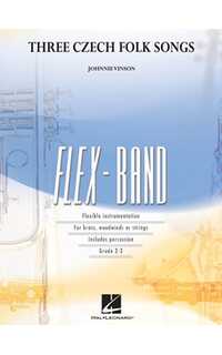 vinson j. - 3 canciones folkloricas checas (flex-band)