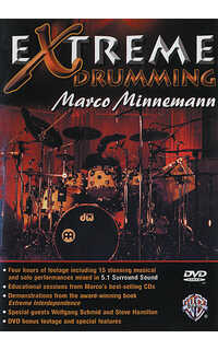 minnemann m. - extreme drumming (dvd) (bateria) -