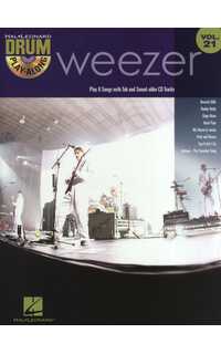 weezer play along drum vº21 +cd