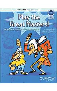 album. - play the great masters (fl/oboe) +cd