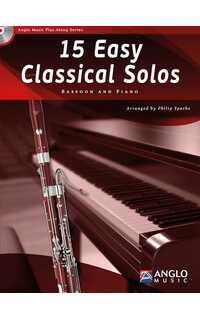 album - classical solos easy (15) fagot y piano +cd