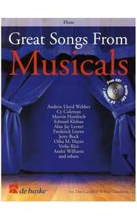 album - great songs from musicals (fl)(+cd)