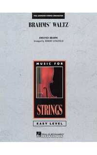 brahms j. - vals (waltz) orquesta de cuerda (easy)