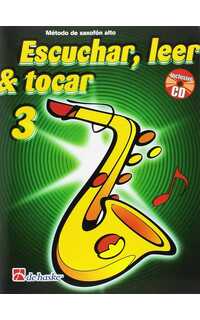 boerstoel/kastelein- escuchar leer y tocar v.3 (+audio descargable) español saxofon