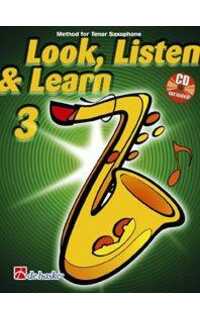 boerstoel/kastelein- escuchar leer y tocar v.3 +cd *ingles* (saxo tenor)