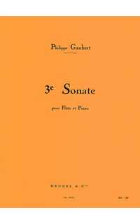 gaubert p. - sonata nº 3