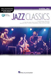 album - jazz classic for violin - instrumental play along (+audio descargable)