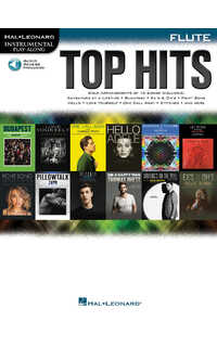 album - top hits for flute - instrumental play along (+audio descargable)
