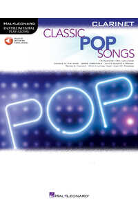 album - classics pop songs - clarinet intrumental play along (+audio descargable)