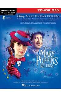 shaiman / wittman - mary poppins returns - tenor saxophone instrumental play along (descargable)