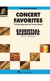 album- essential elemnts concert favorites v.2 keyboard percussion