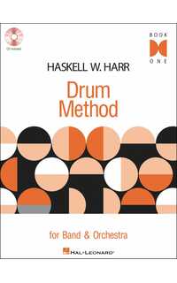 harr h.w. - drum method v.1 +cd for band & orchestra