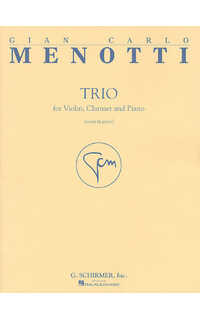 menotti g.c. - trio clarinete violin y piano