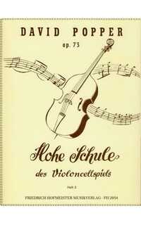 popper d. - hohe schule des violoncellspiels op,73 .n3