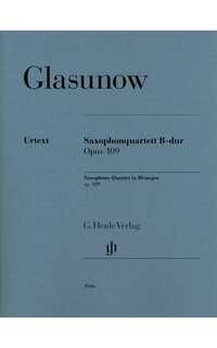 glazunov a. - cuarteto - op.109 si b m (partes) urtext