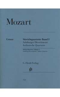 mozart w.a. - cuartetos de cuerda v.1 ttalianos urtext